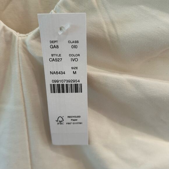 J. Crew Ruched V-Neck Top Size Medium - Picture 9 of 10